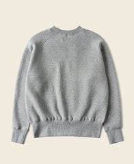1980s Marine Bulldog Raglan Sweatshirt - Gray