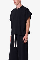 Cut Off Tee - Vintage Black
