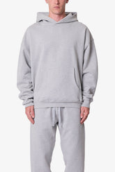 Heavy Basic Hoodie - Marled Grey
