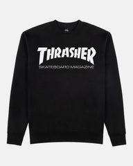 SKATE MAG - CREWNECK - BLACK