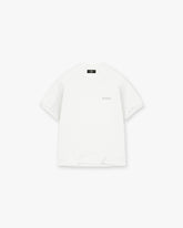 Block Logo T-Shirt - Flat White