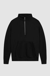 HEAVYWEIGHT STUDIO HALF ZIP / BLACK