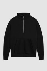 HEAVYWEIGHT STUDIO HALF ZIP / BLACK