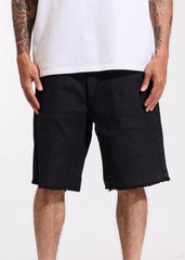 Cena Denim Shorts (Black Wax)