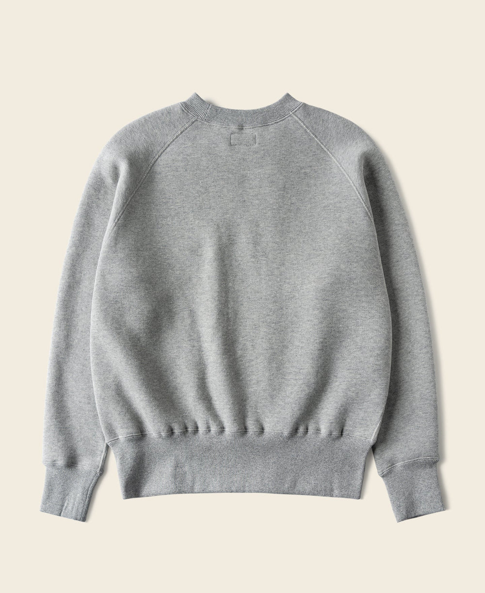 1980s Marine Bulldog Raglan Sweatshirt - Gray