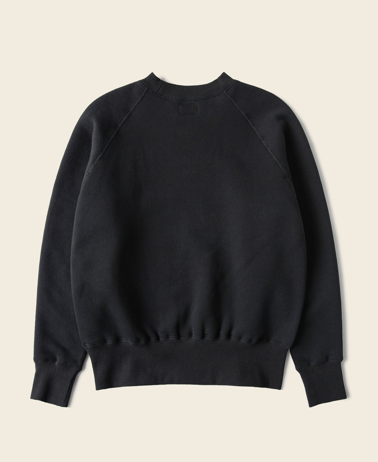 1980s Marine Bulldog Raglan Sweatshirt - Black