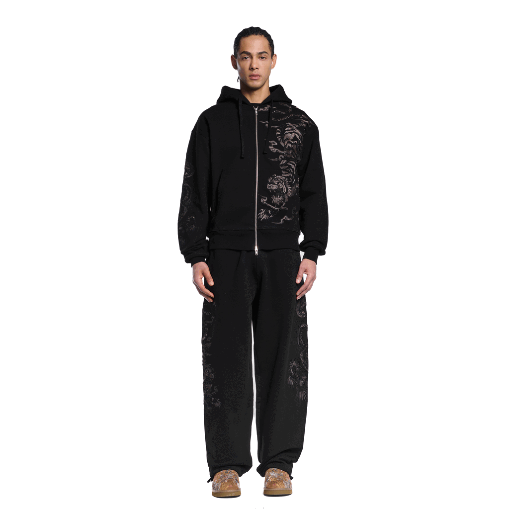 "yakuza v3" Zip Up black