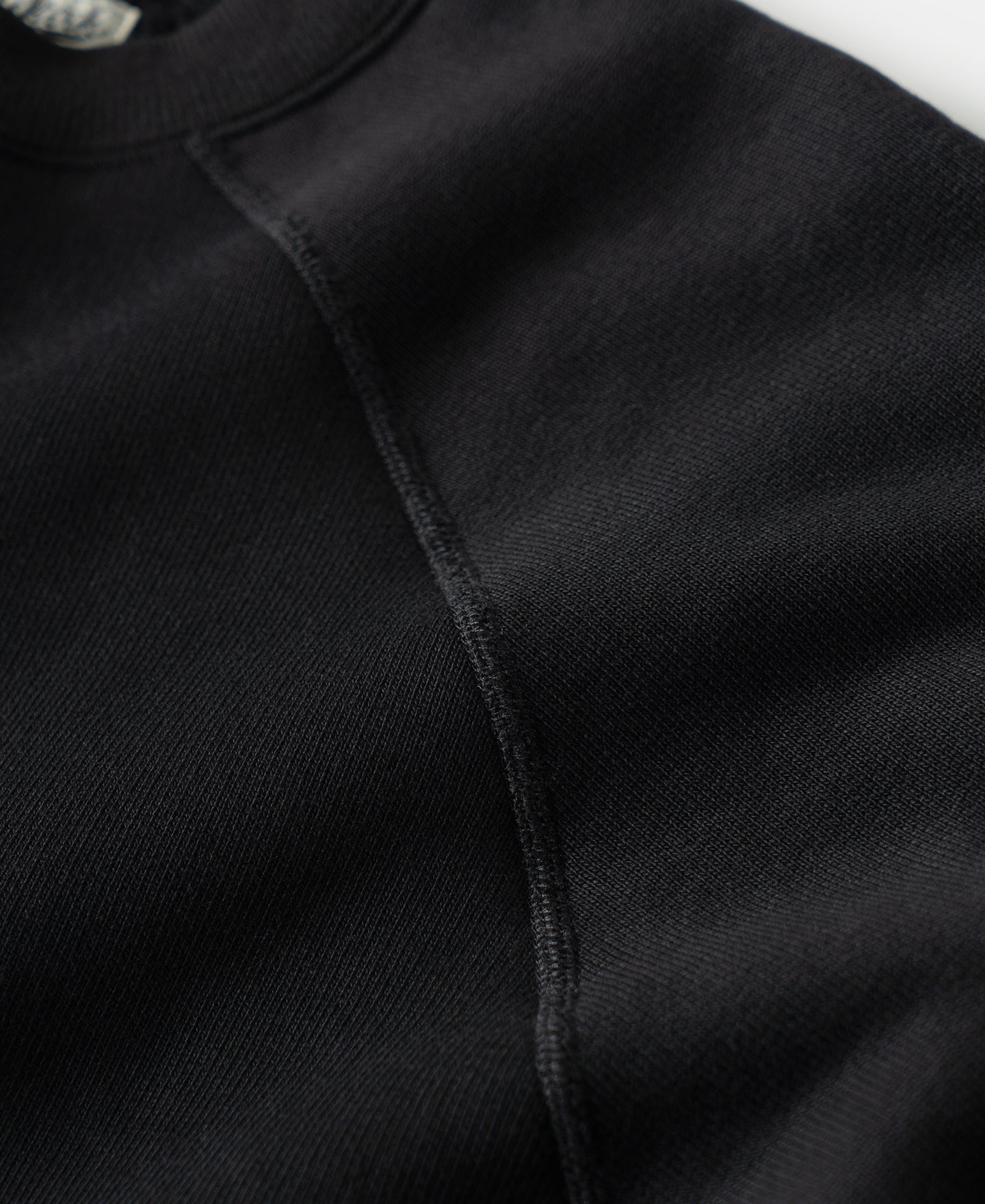 1980s Marine Bulldog Raglan Sweatshirt - Black