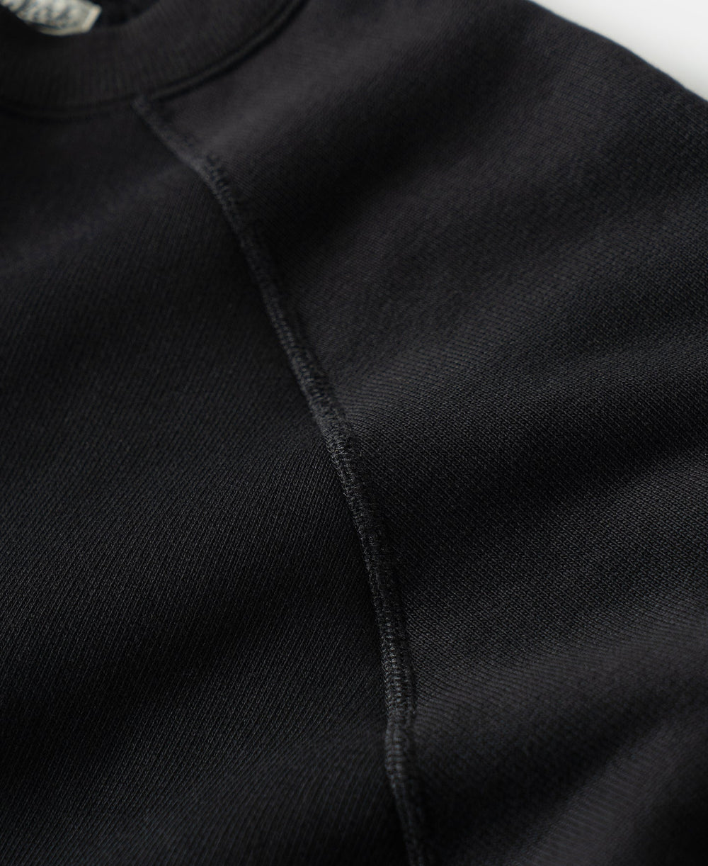 1980s Marine Bulldog Raglan Sweatshirt - Black
