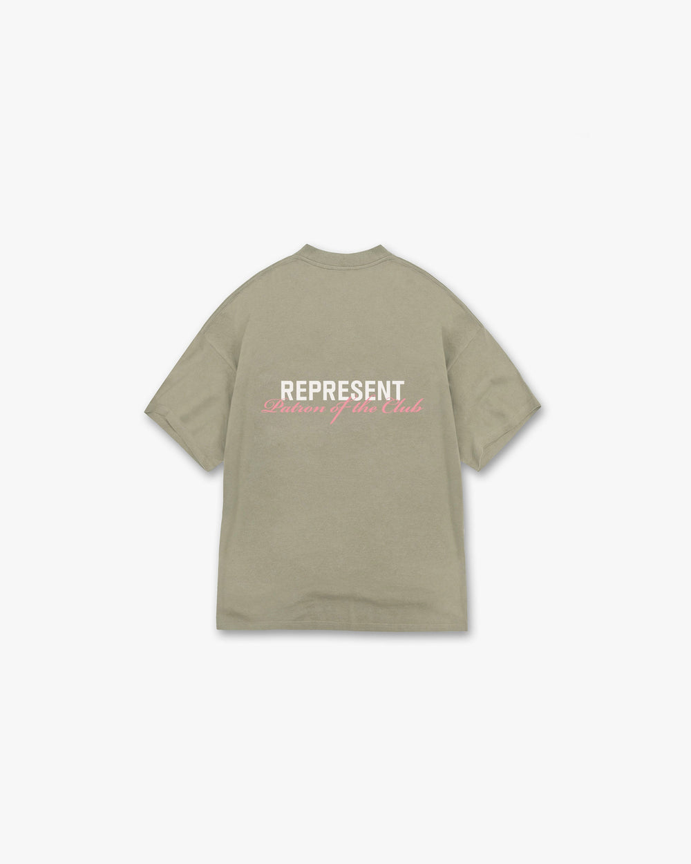 Patron Of The Club T-Shirt - Khaki Pink