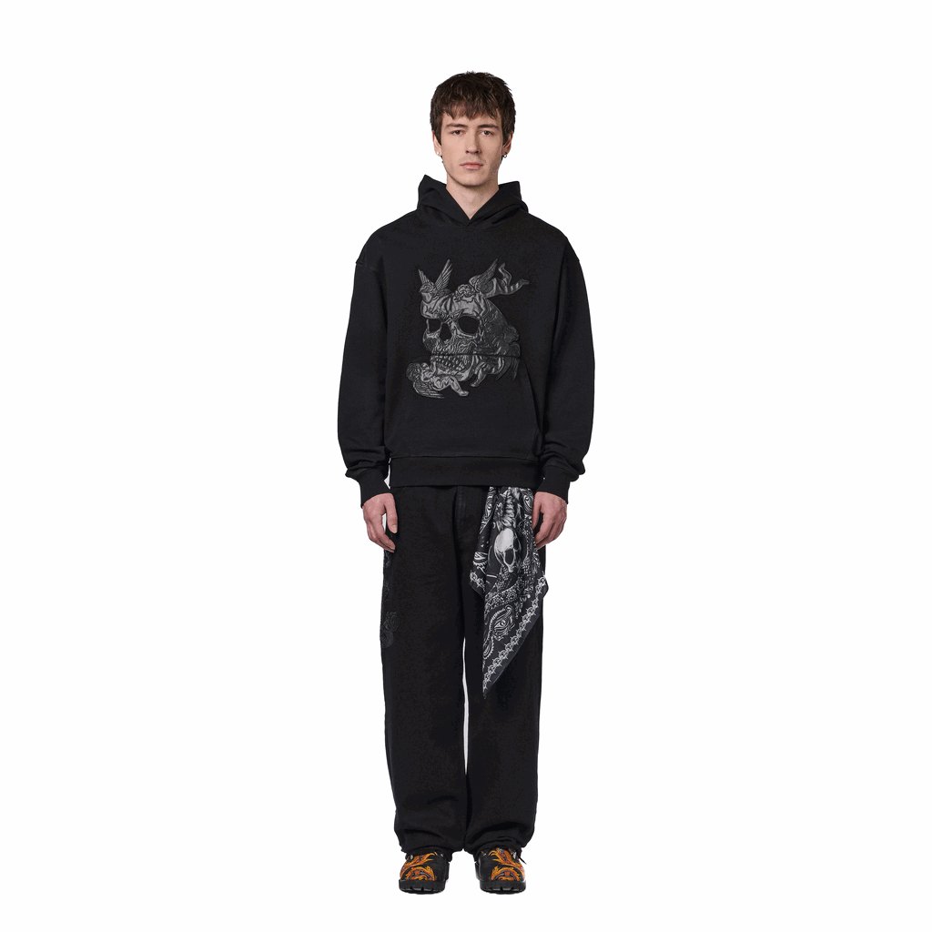 "hellboy" Hoodie black 01
