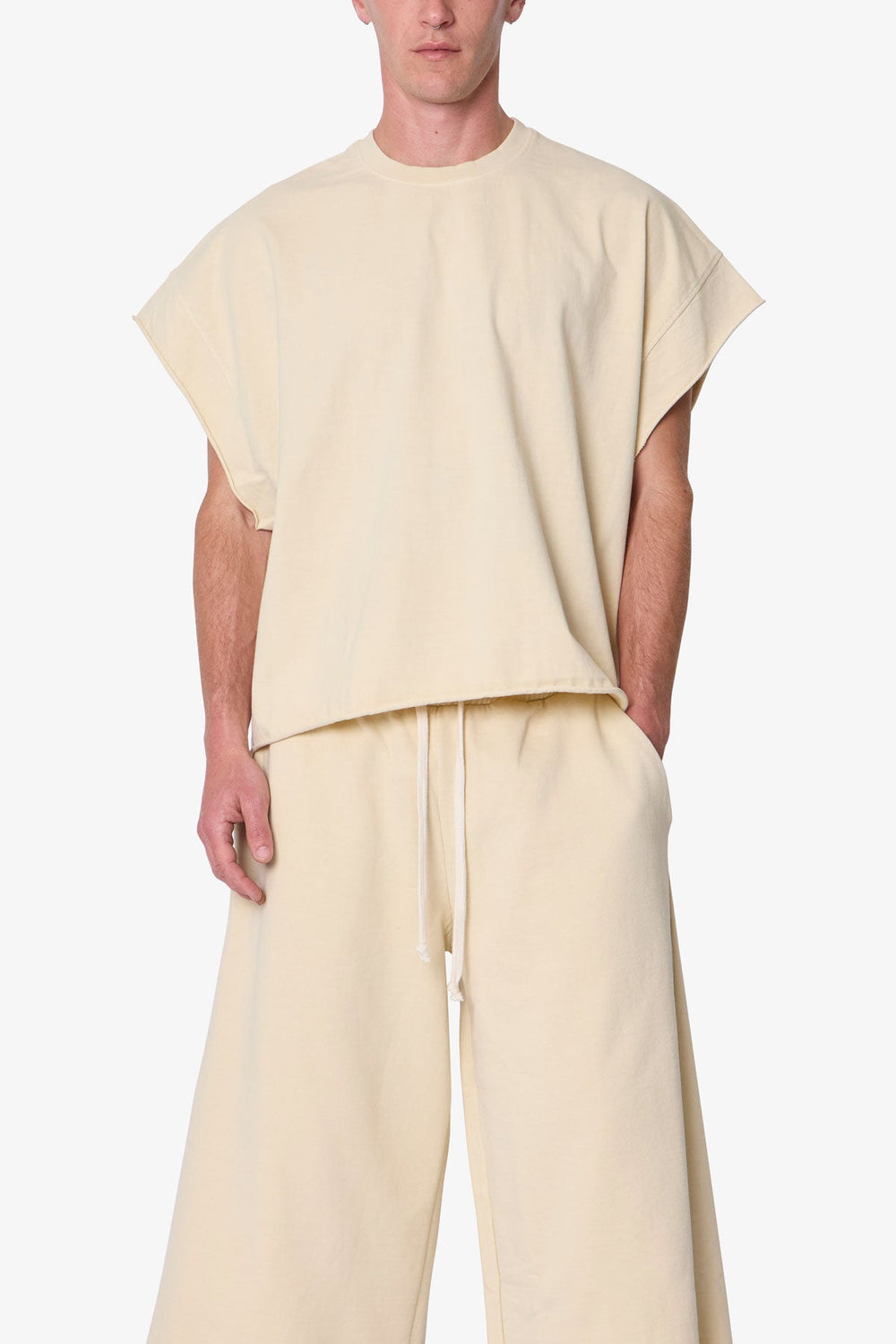 Cut Off Tee - Off White