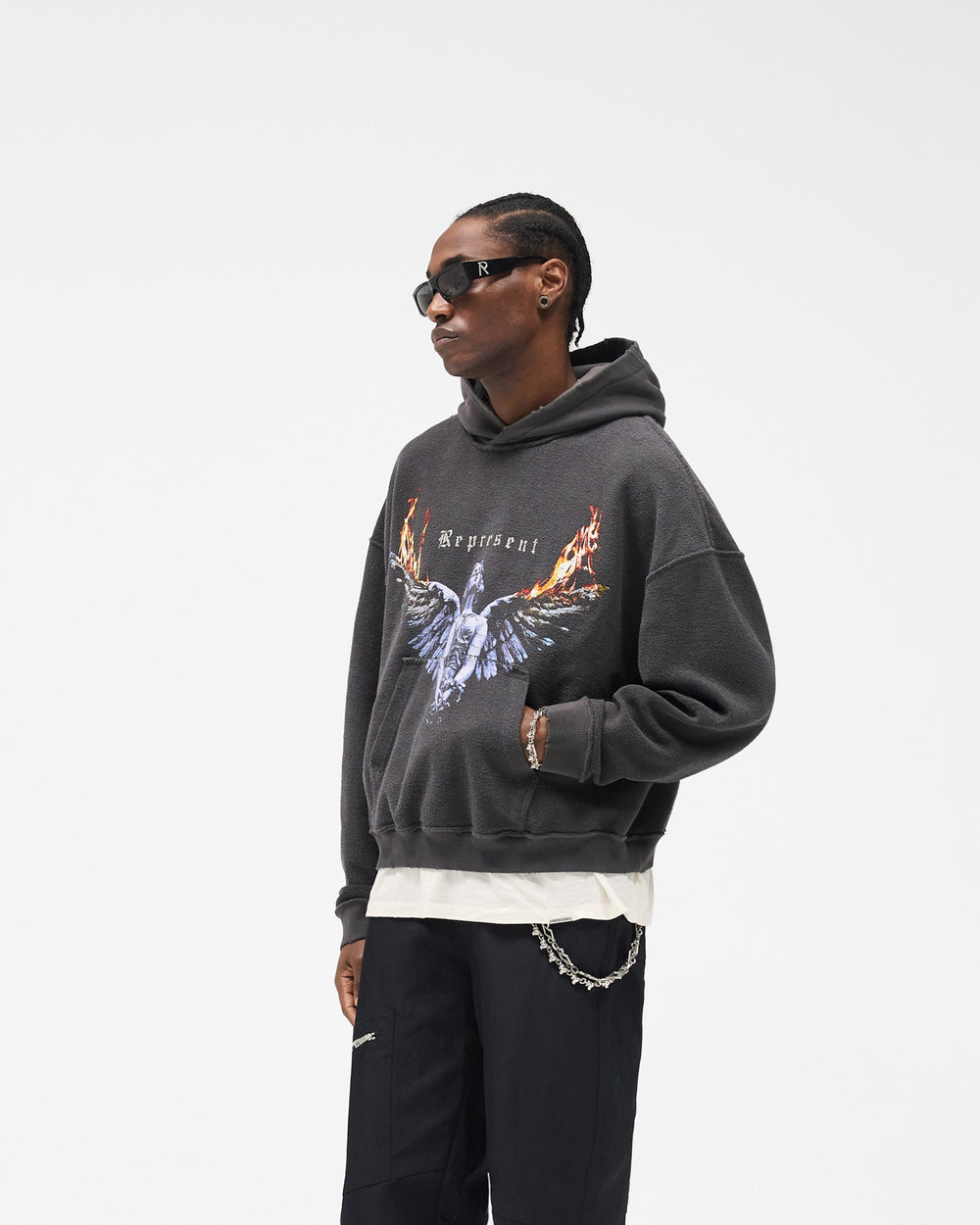 Reversible Living Legacy Tour Hoodie - Sun Fade Grey