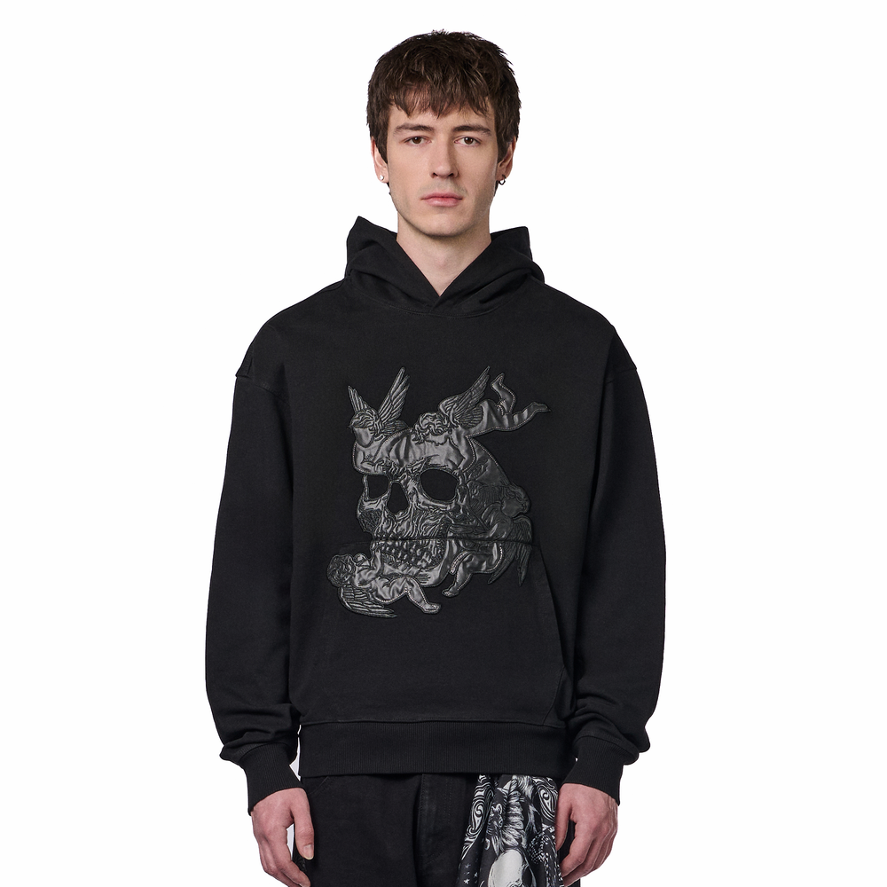 "hellboy" Hoodie black 01