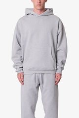 Heavy Basic Hoodie - Marled Grey