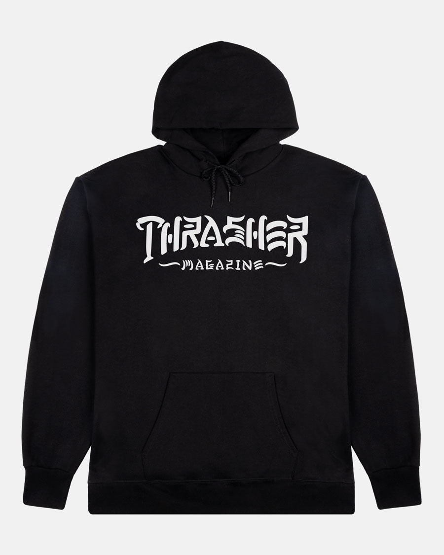 THRASH & DESTROY HOODIE - BLACK