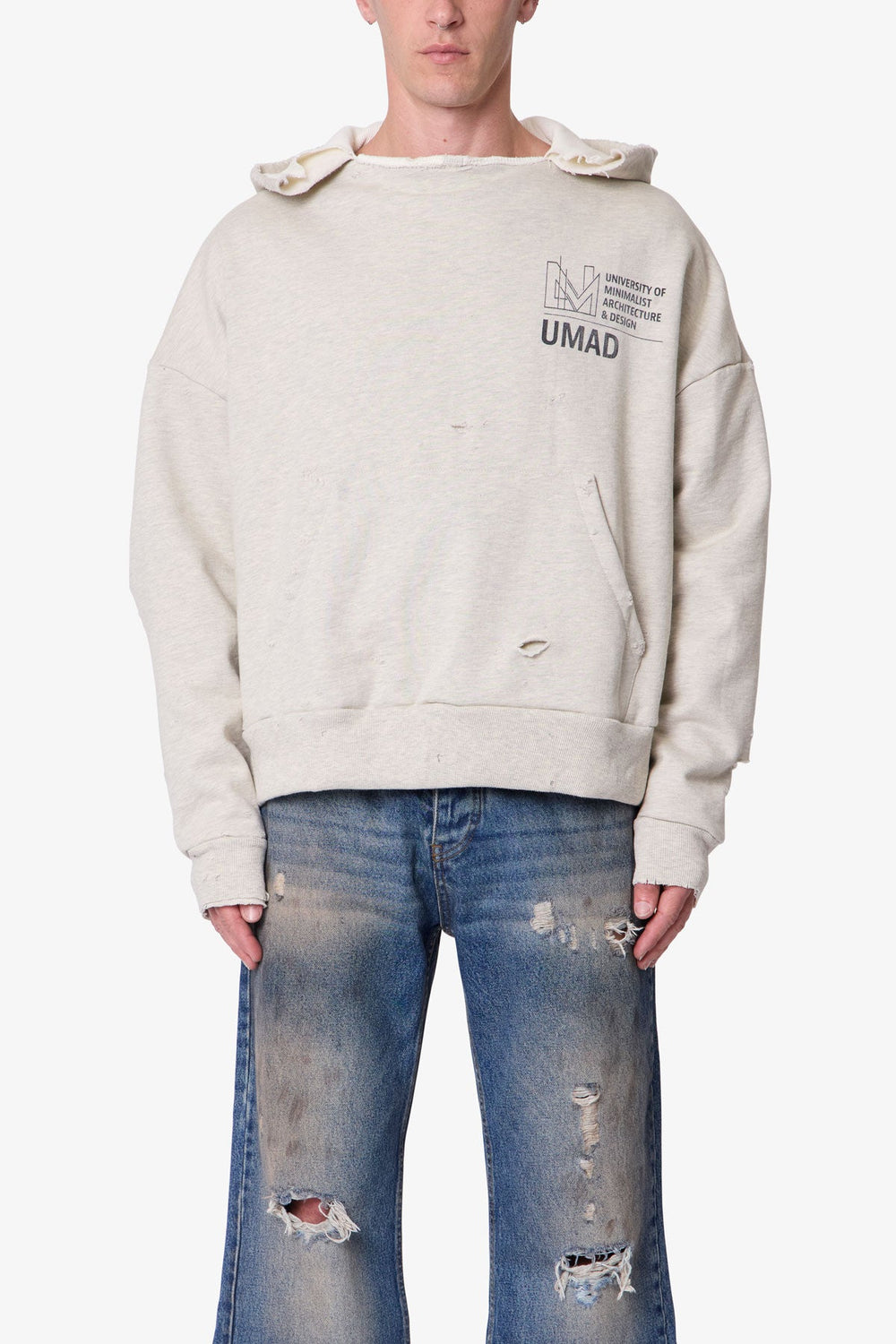 UMAD Thermal Hoodie - Heather Grey