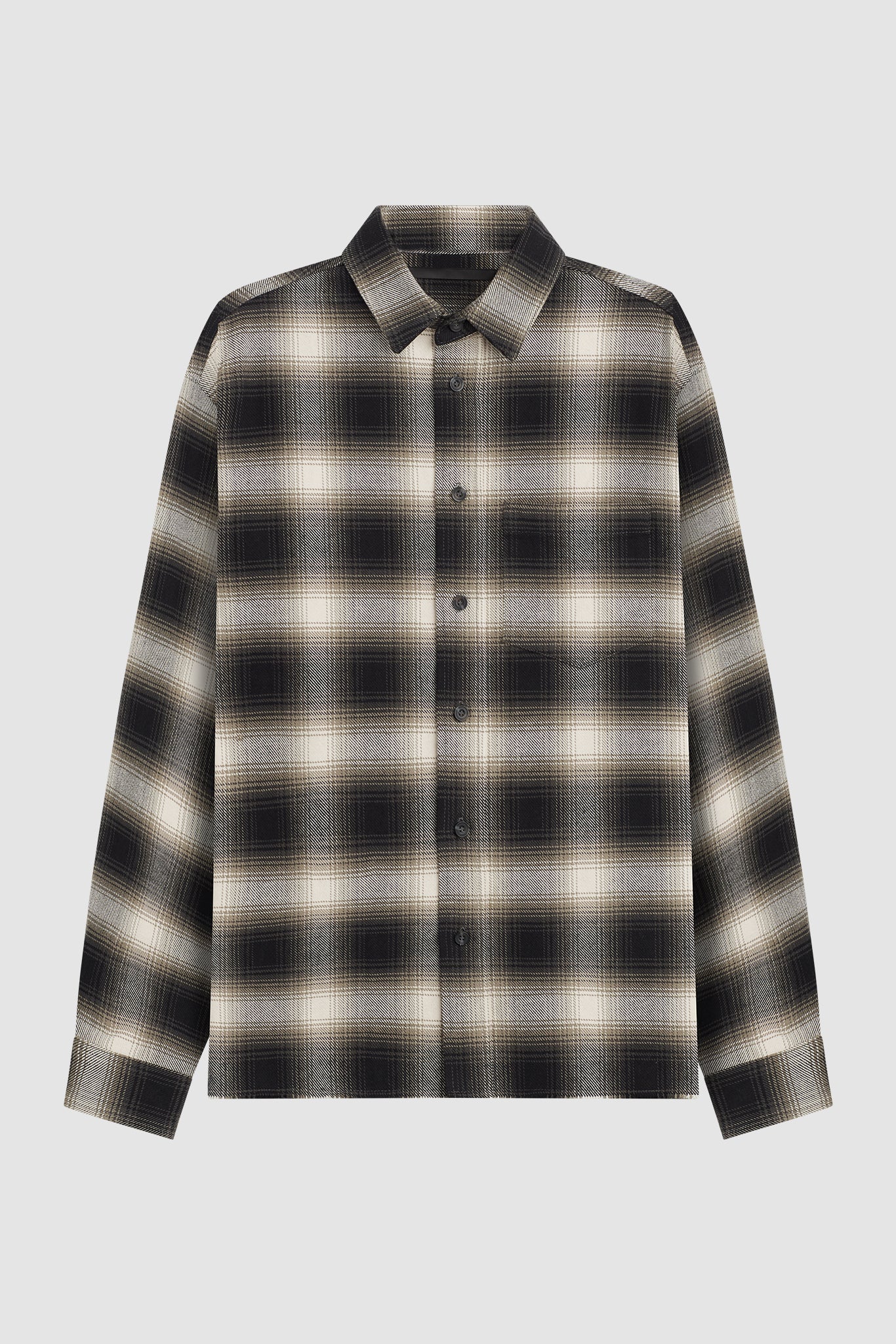 ABERDEEN RELAXED FLANNEL / GREEN X BLACK X WHITE