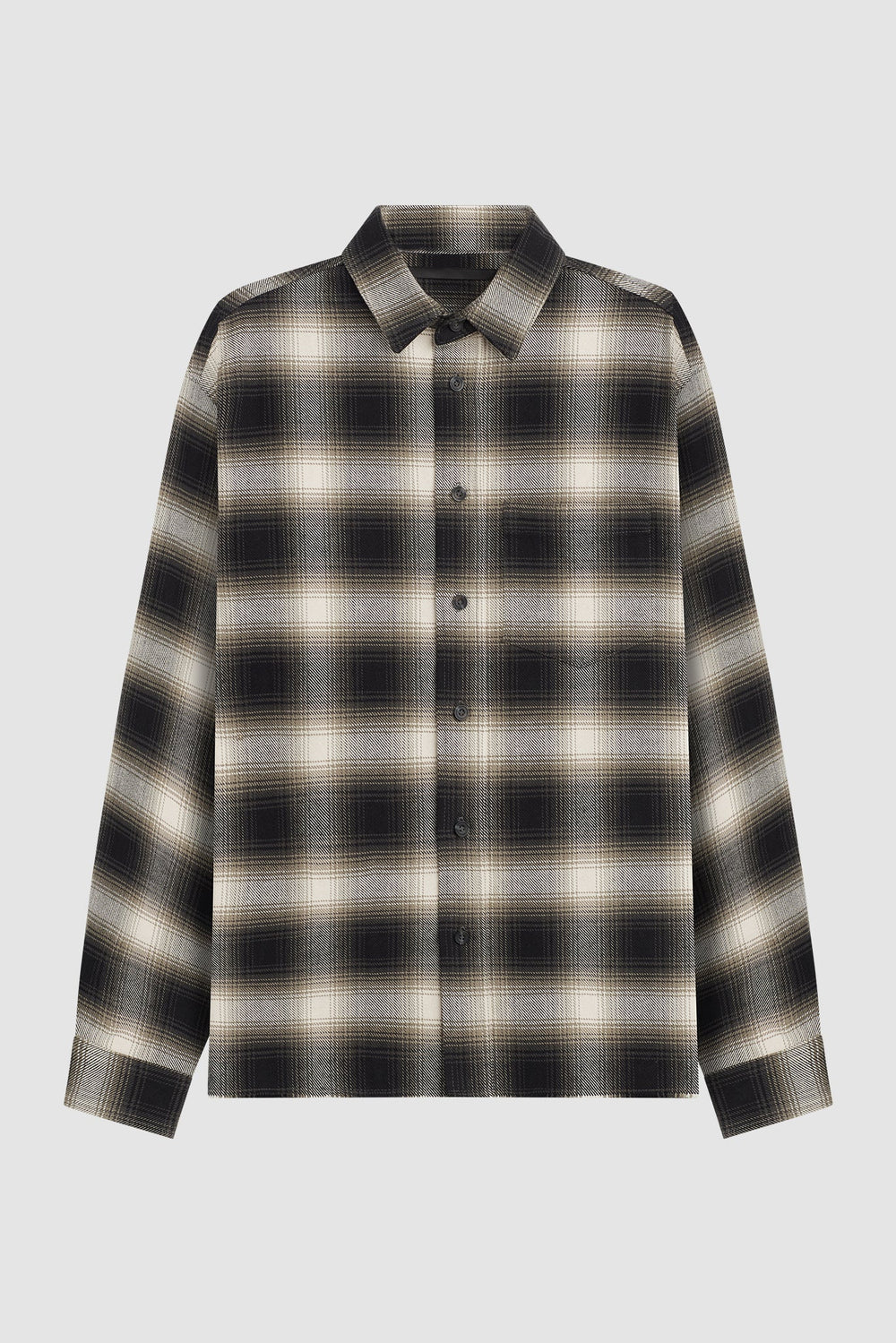 ABERDEEN RELAXED FLANNEL / GREEN X BLACK X WHITE