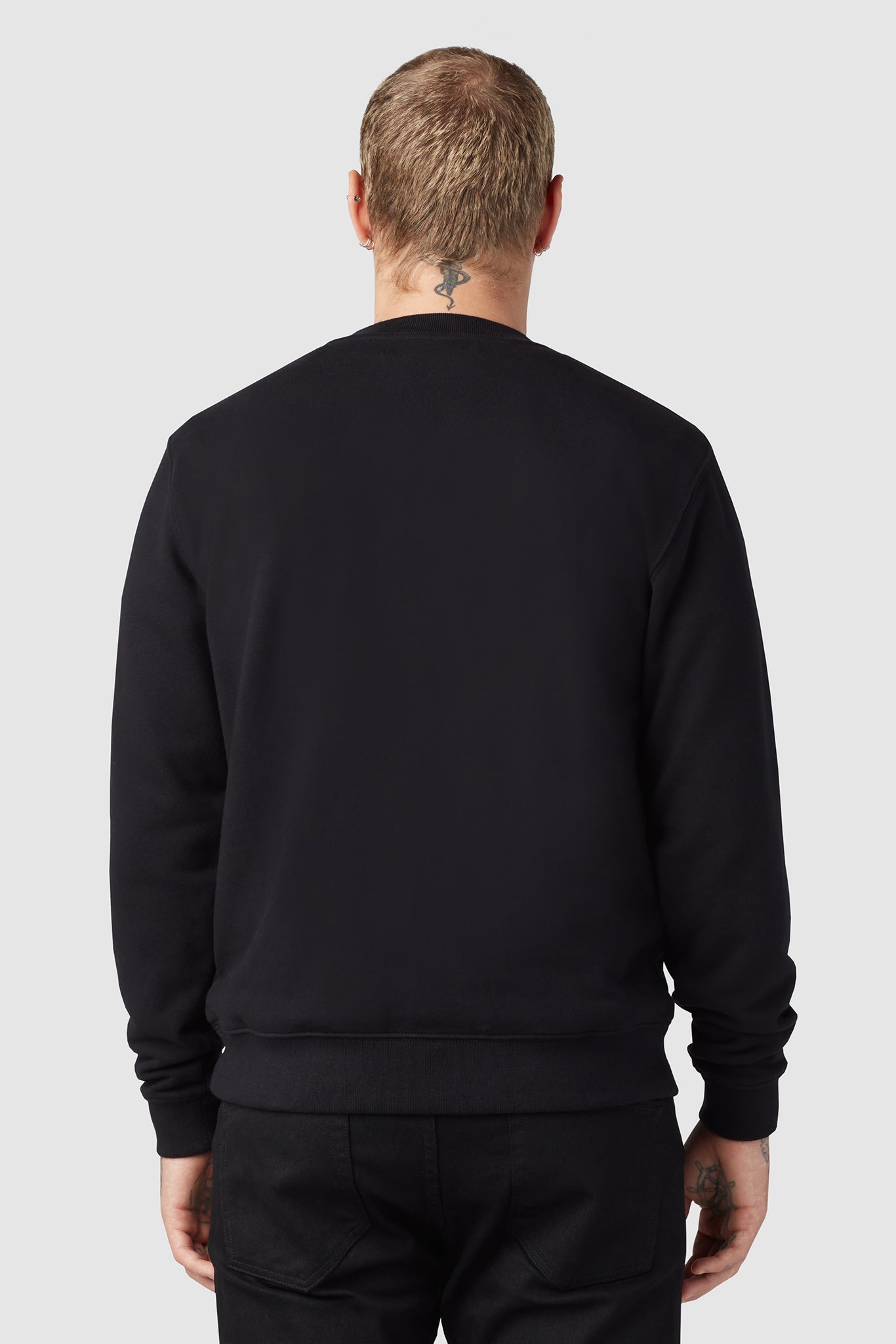 CLASSIC CREWNECK SWEATSHIRT / BLACK
