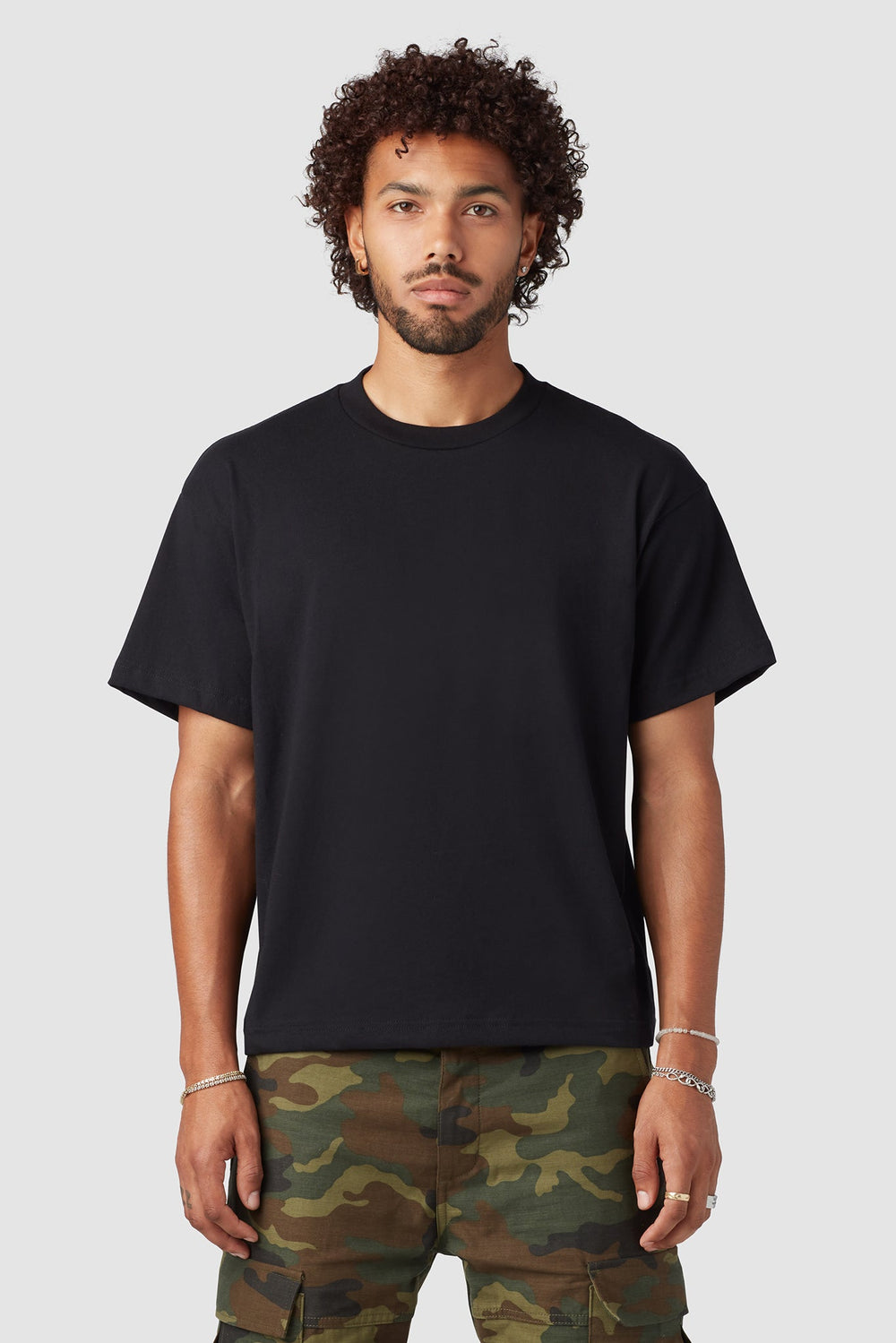CROPPED TEE / BLACK