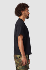 CROPPED TEE / BLACK