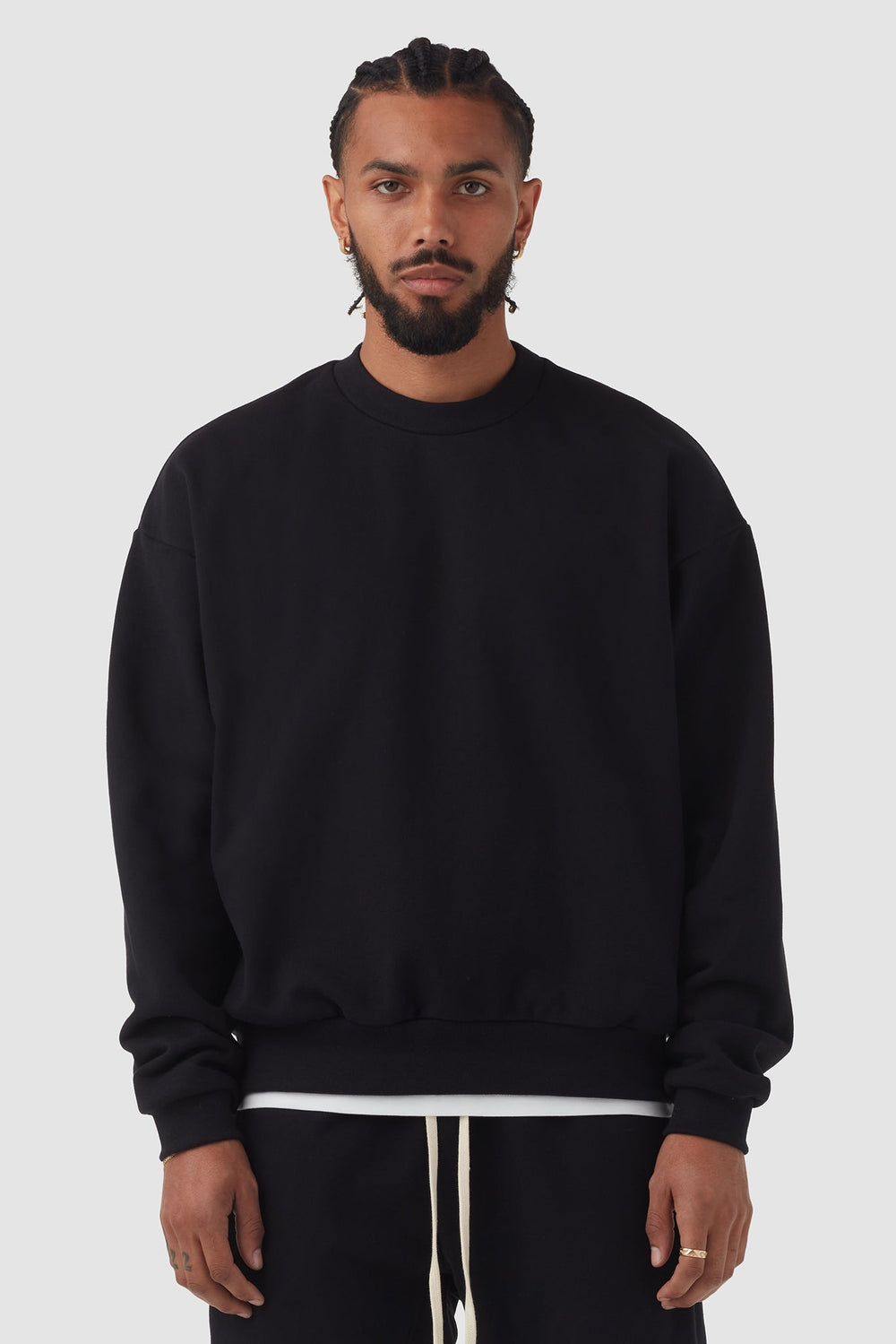 HEAVYWEIGHT STUDIO CREW / BLACK