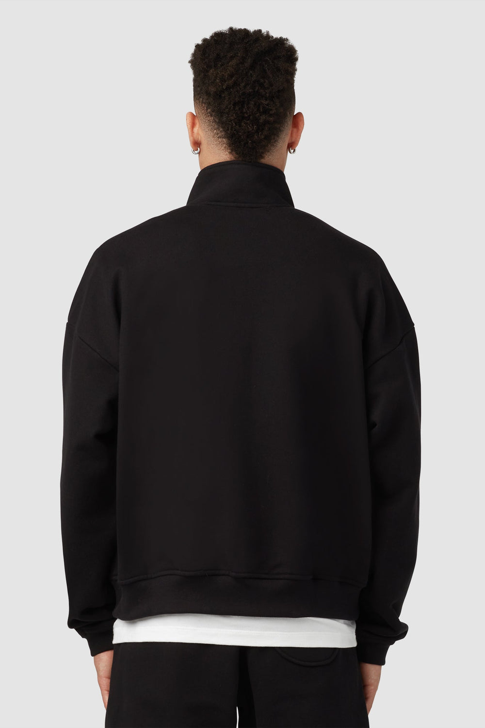 HEAVYWEIGHT STUDIO FULL ZIP / BLACK