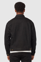 RELAXED TYPE III TRUCKER JACKET / BLACK RINSE