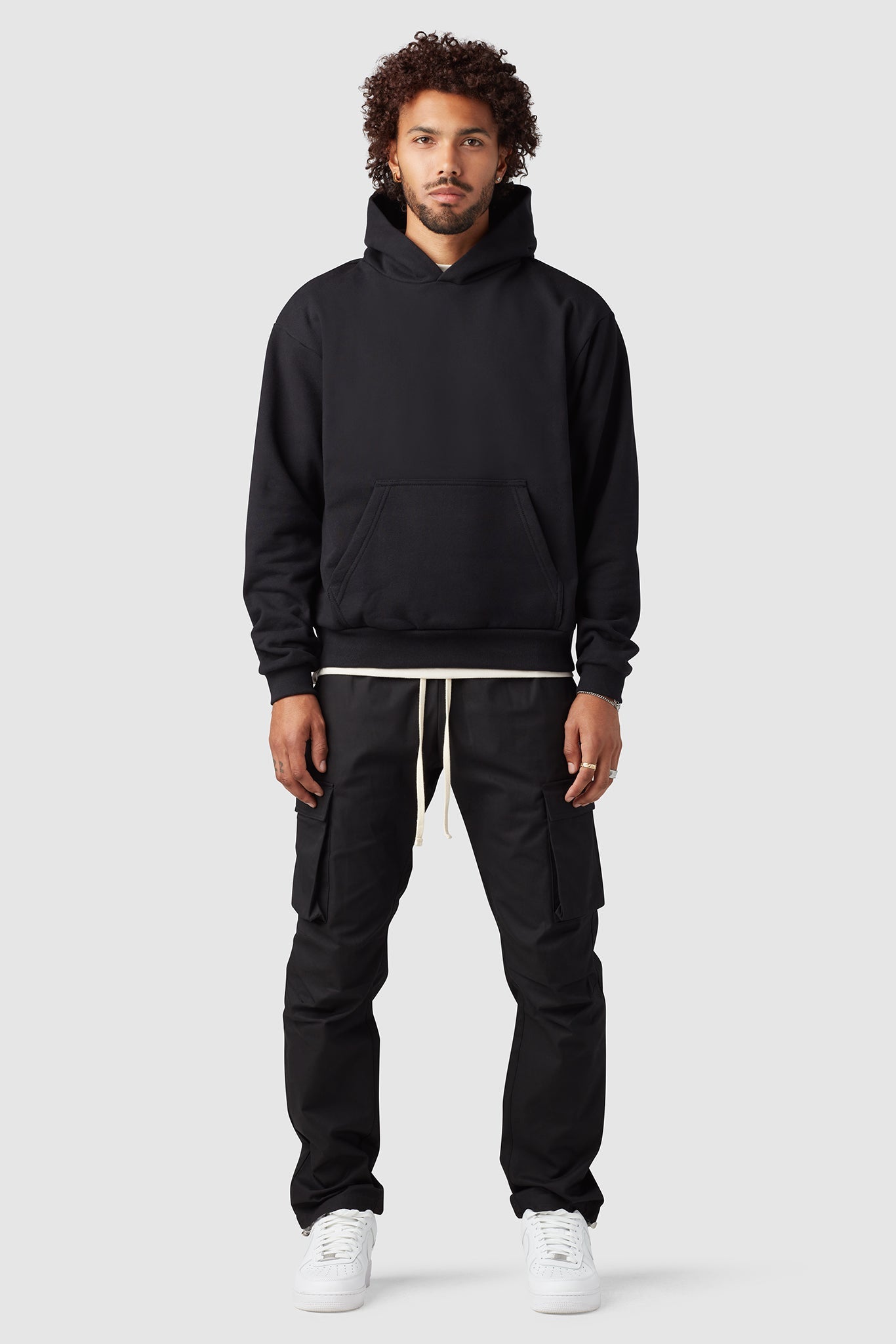 SOUVENIR HOODIE 2.0 / BLACK