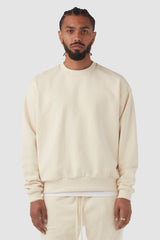 HEAVYWEIGHT STUDIO CREW / CREAM
