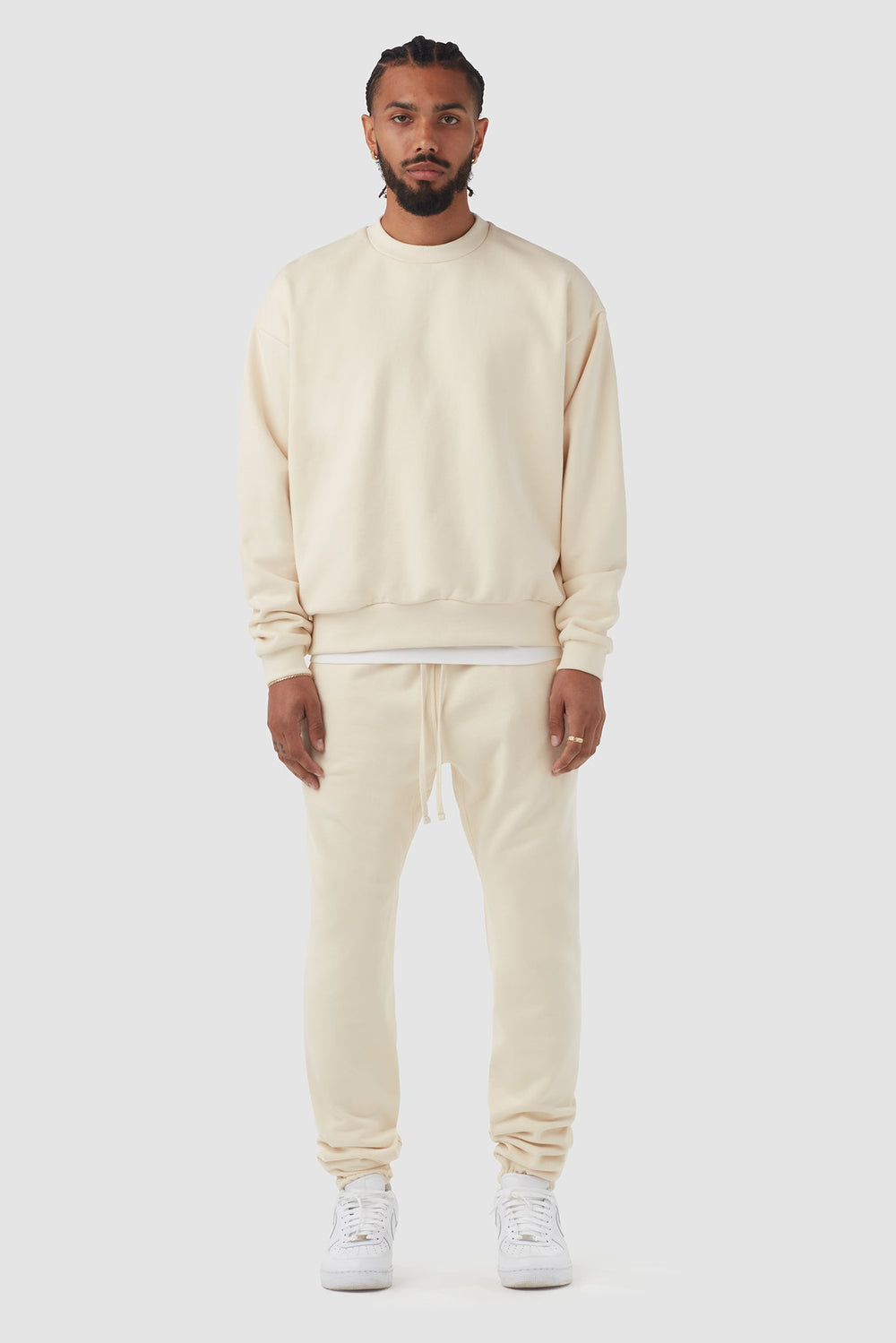 HEAVYWEIGHT STUDIO SWEATPANTS 2.0 / CREAM