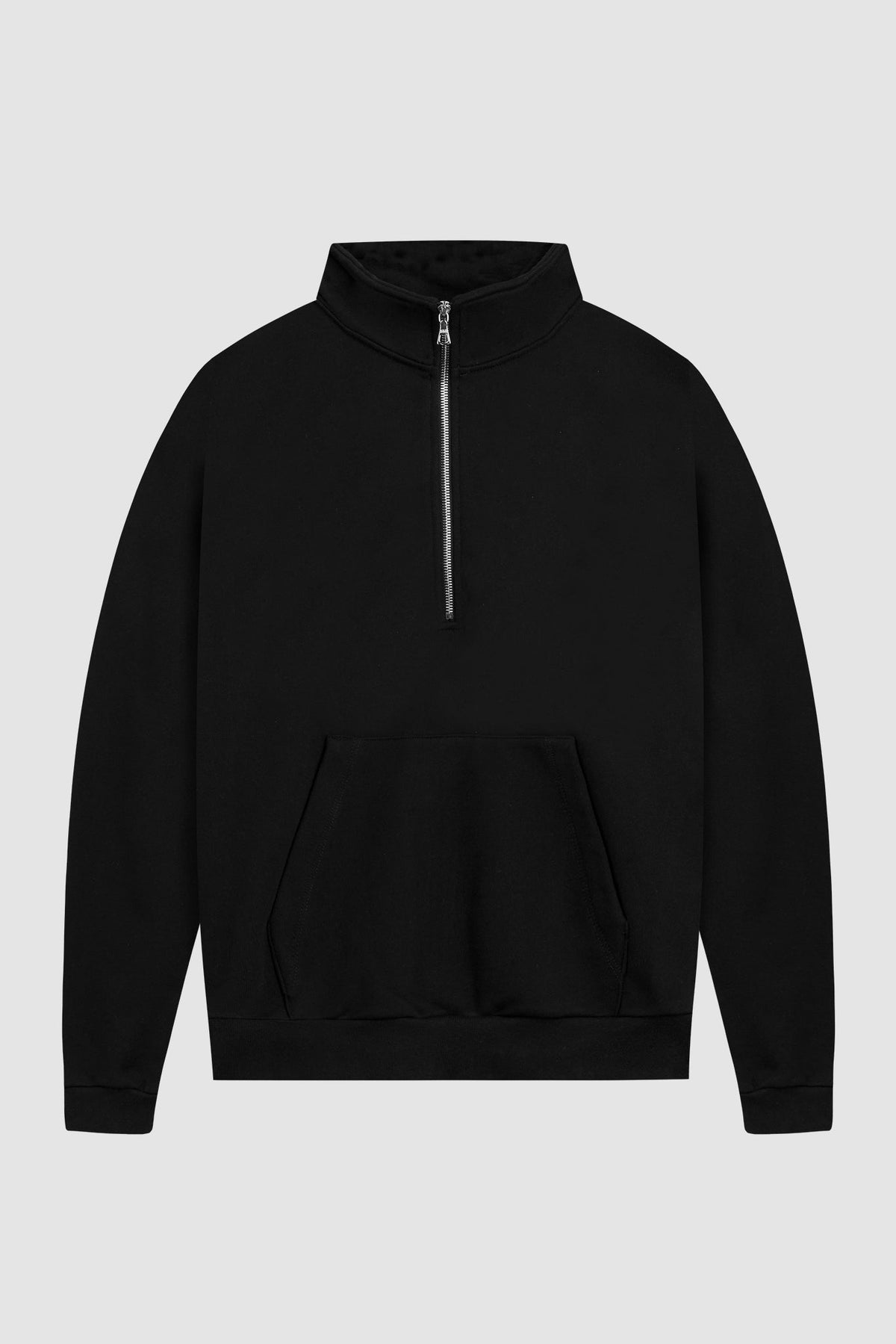 HEAVYWEIGHT STUDIO HALF ZIP / BLACK