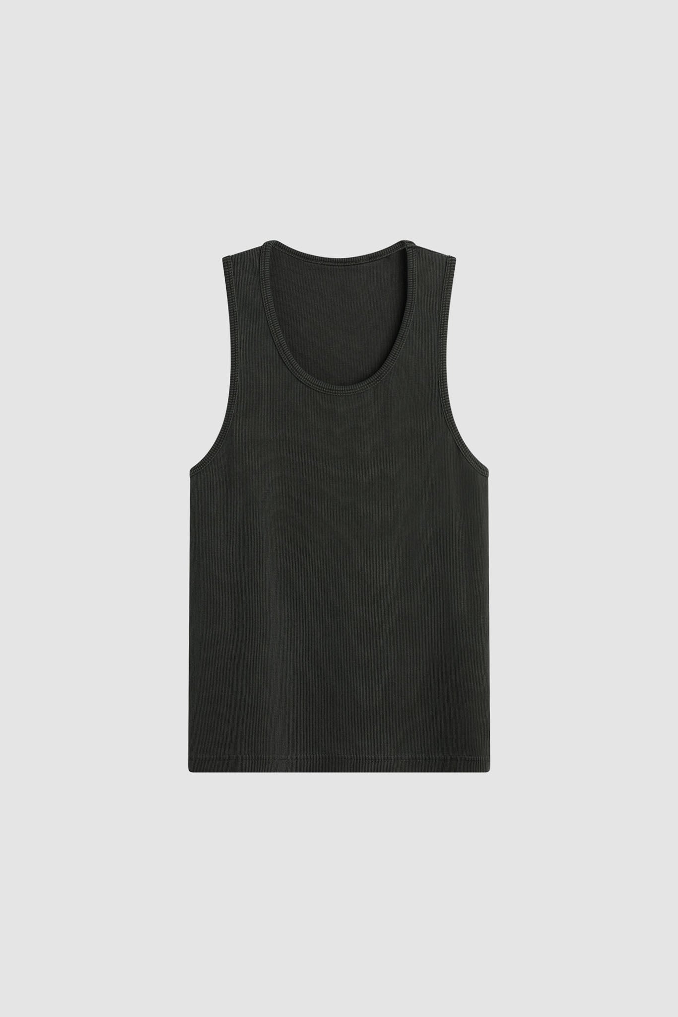 HAVANA RIBBED TANK / WASHED BLACK