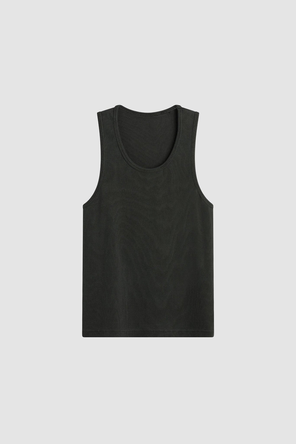 HAVANA RIBBED TANK / WASHED BLACK