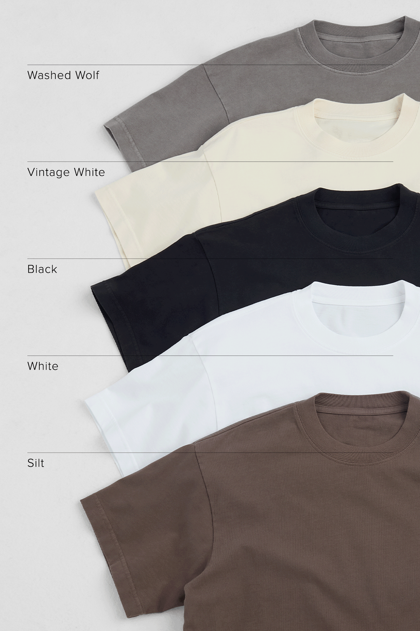HEAVYWEIGHT MARQUEE TEE / VINTAGE WHITE