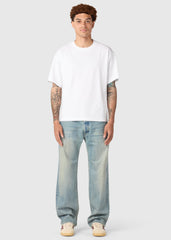 HEAVYWEIGHT CROPPED TEE / WHITE