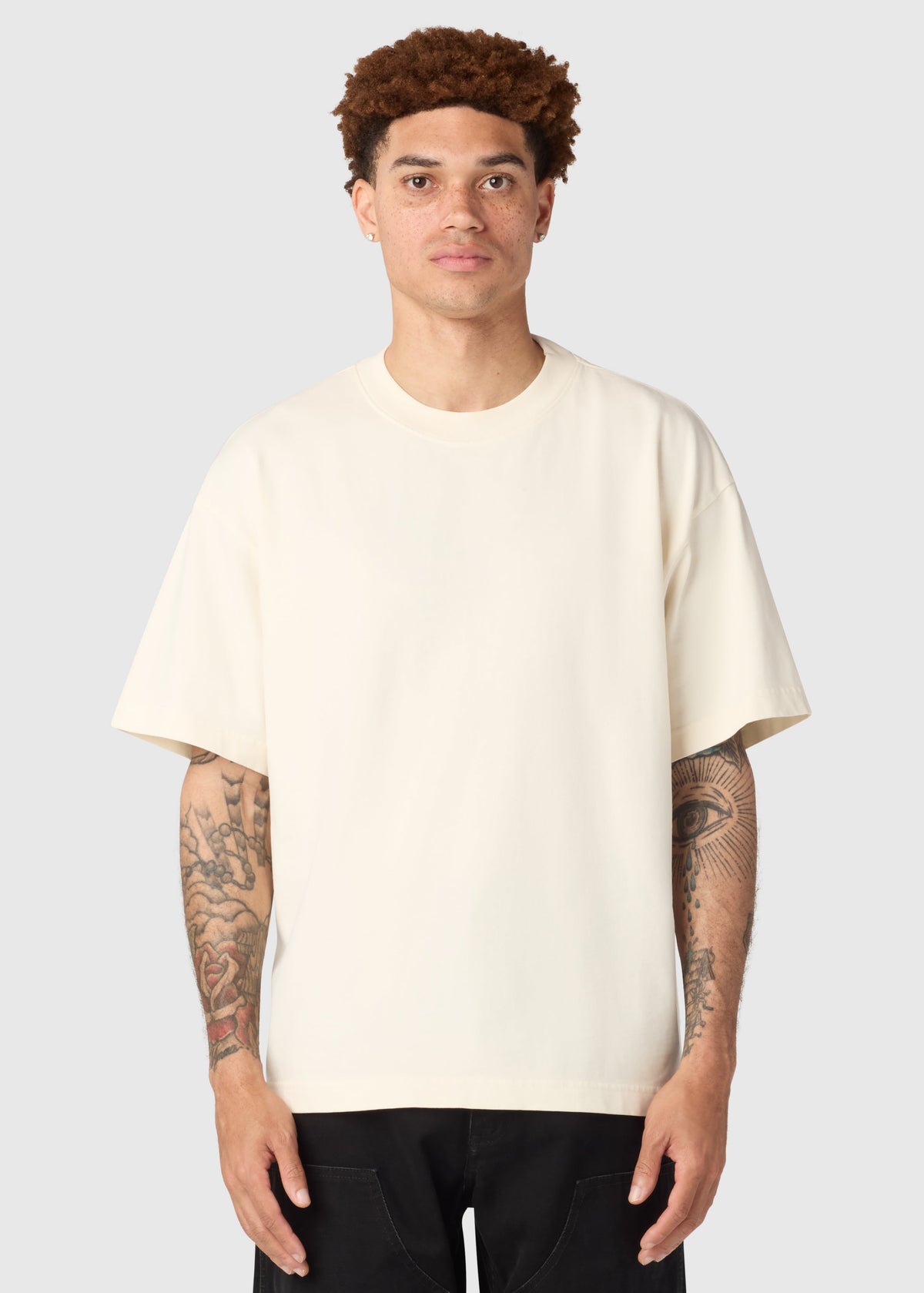 HEAVYWEIGHT MARQUEE TEE / VINTAGE WHITE