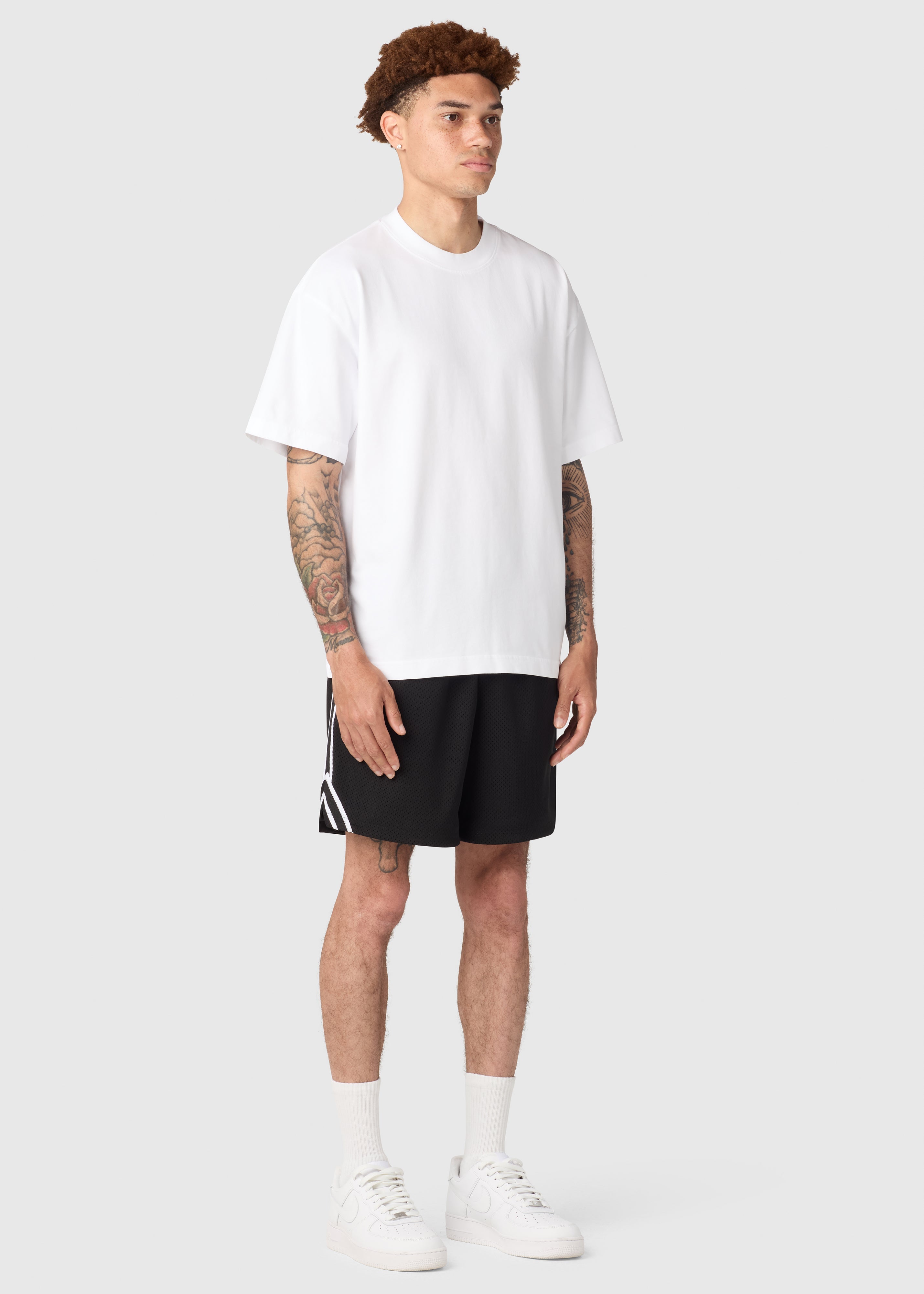 HEAVYWEIGHT MARQUEE TEE / WHITE