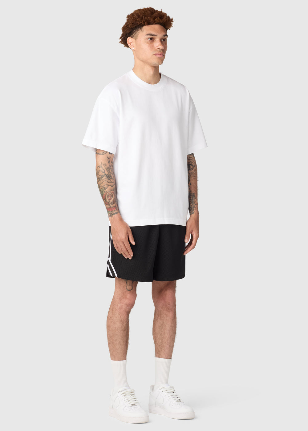 HEAVYWEIGHT MARQUEE TEE / WHITE