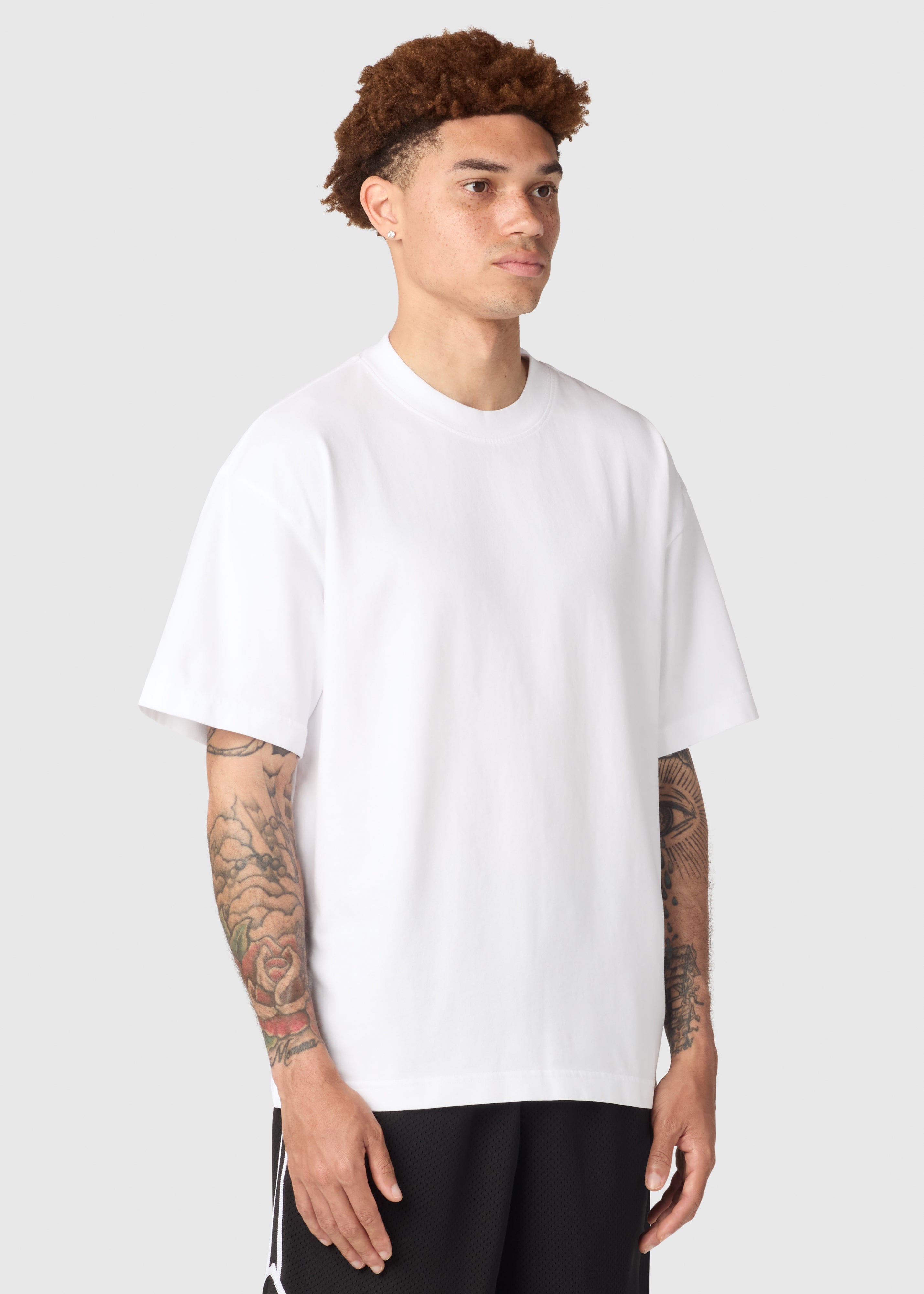 HEAVYWEIGHT MARQUEE TEE / WHITE