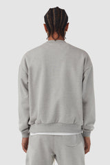 HEAVYWEIGHT STUDIO CREW / LIGHT HEATHER