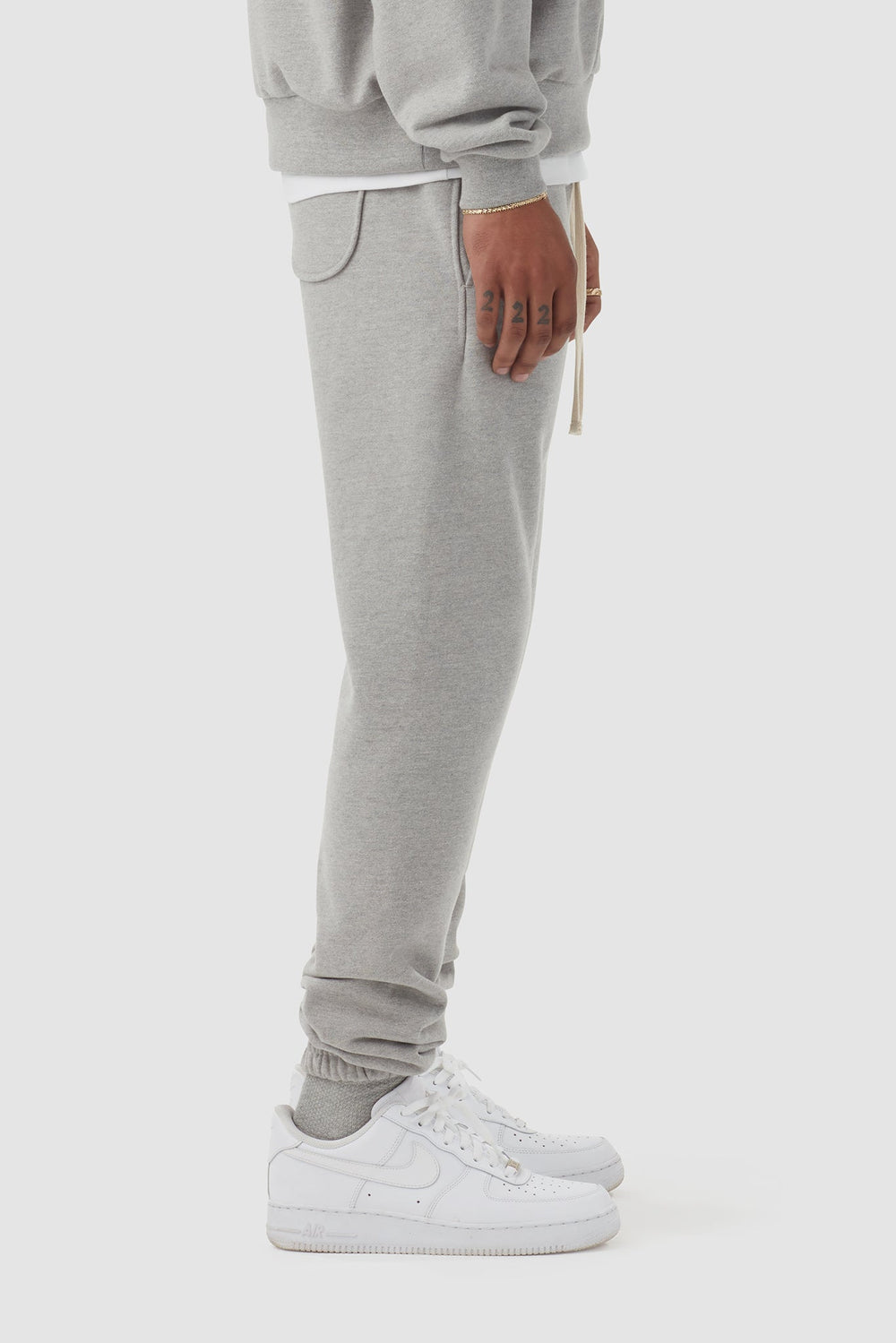 HEAVYWEIGHT STUDIO SWEATPANTS 2.0 / LIGHT HEATHER