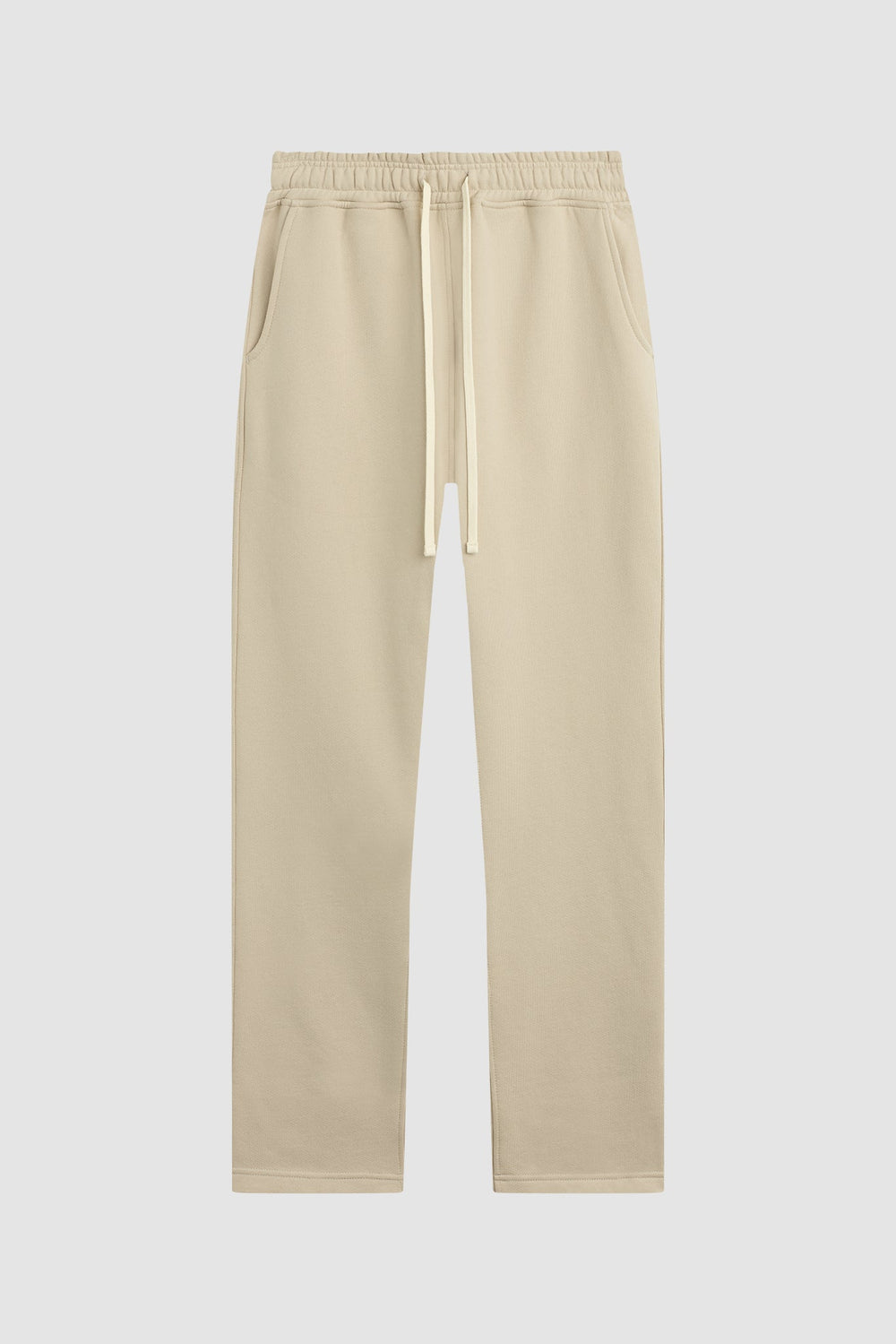 STRAIGHT LEG SWEATPANTS / SAND
