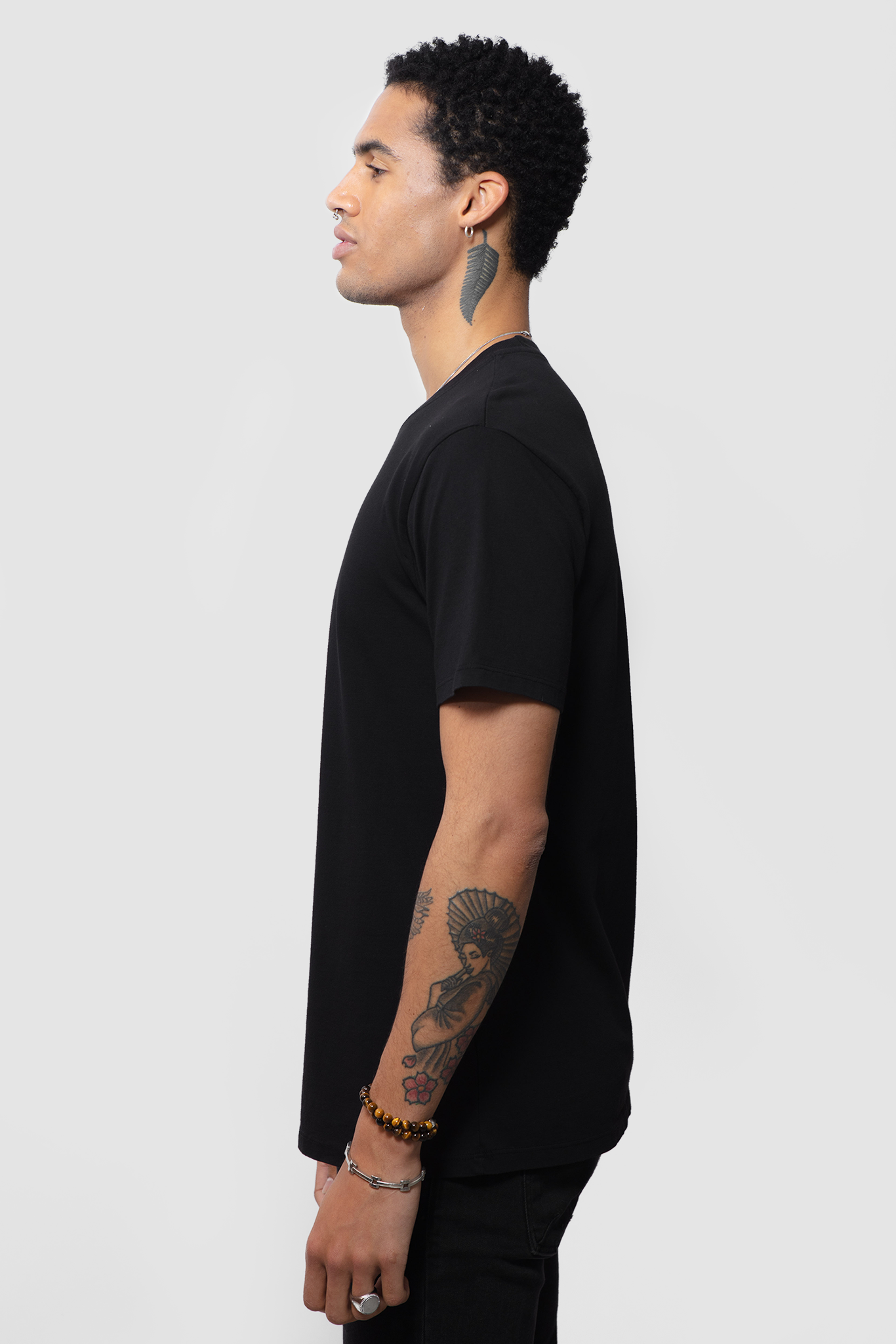 VINTAGE CREW NECK / BLACK