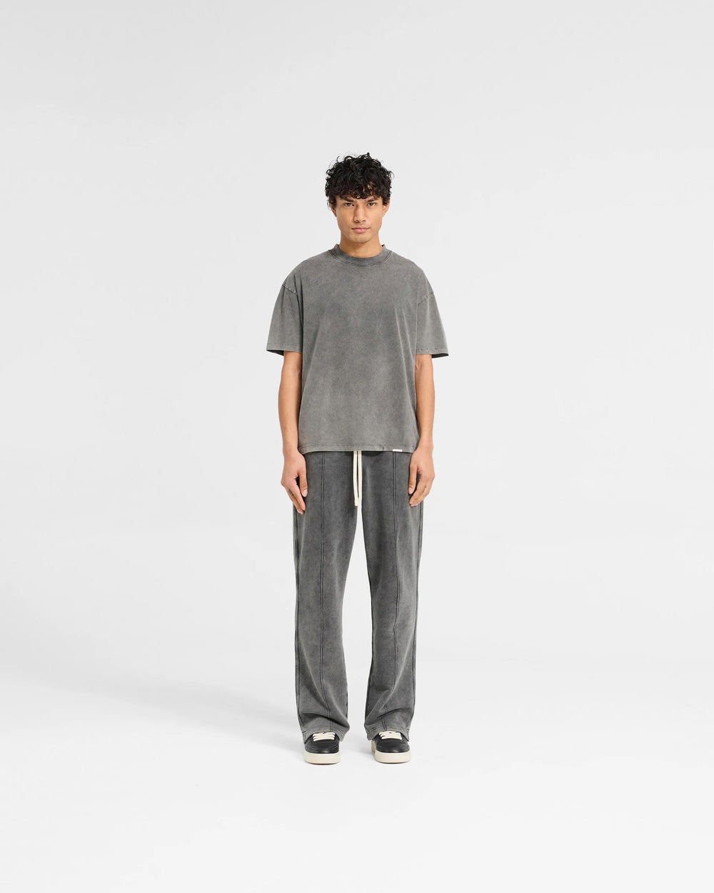 Initial T-Shirt - Vintage Grey